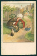 Artist Signed Pauli Ebner Children Serie 1448 Postcard TC2294 - Autres & Non Classés