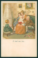 Artist Signed Pauli Ebner Children Serie 1395 Postcard TC2313 - Autres & Non Classés
