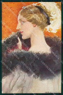 Artist Signed Salvadori Glamour Fashion Lady Serie 170 Cartolina XP8719 - Autres & Non Classés