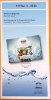 Brochure Brazil Edital 2013 03 Cooperation For Water Without Stamp - Brieven En Documenten