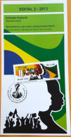 Brochure Brazil Edital 2013 02 Racial Discrimination Law Justice Without Stamp - Lettres & Documents