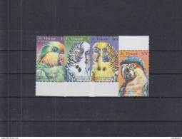 St Vincent - 2000 - Parrots - Yv 4061/64 - Pappagalli & Tropicali