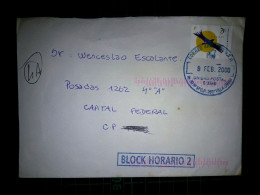 ARGENTINE, Enveloppe Distribuée à Capital Federal Avec Cachet De La Poste Spécial. Année 2000. - Usati