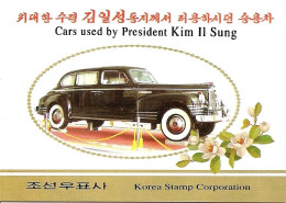 KOREA NORTH (DPR), 2003, Booklets 111, Cars, Used By President! - Korea (Noord)