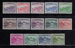 PAKISTAN  1961-63  SCOTT # 129...140 USED  CV $3.80 - Pakistan