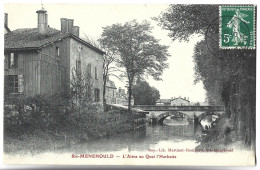 SAINTE MENEHOULD - L'Aisne Au Quai D'Herbette - Sainte-Menehould