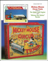 St Vincent - 1995 - Disney: Mickey Mouse Circus Train, Toys - Yv Bf 314 - Disney