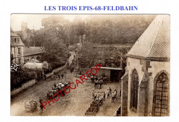 LES TROIS EPIS-FELDBAHN-Förderbahn Drei-Ähren-Uhlhorst-CHAPELLE-CARTE PHOTO Allemande-GUERRE 14-18-1 WK-Militaria- - Trois-Epis