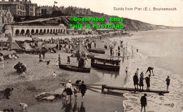 R380870 Sands From Pier E. Bournemouth. 73730. Valentines Series - Monde