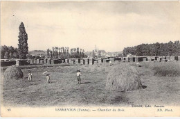 France - Vermenton - Chantier De Bois - Toulot - Animé - Enfant - Carte Postale Ancienne - Vermenton