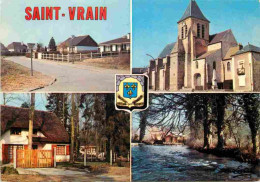 91 - Saint Vrain - Multivues - Blasons - CPM - Voir Scans Recto-Verso - Saint Vrain