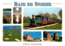 Trains - Chemin De Fer De La Baie De Somme - Multivues - CPM - Voir Scans Recto-Verso - Eisenbahnen