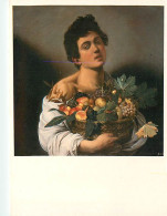 Art - Peinture - Michelangelo - Michel-Ange - Le Caravage - Giovane Con Canestro Di Frutta - Carte Neuve - CPM - Voir Sc - Paintings