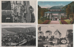 Lot Mit 4 Alten Ansichtskarten Bad Kreuznach, Nahebrücke, Inselquelle, Brückenhäuser U.a. - Bad Kreuznach