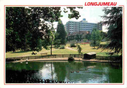 91 - Longjumeau - Le Parc De L'Hôtel De Ville - Immeubles - CPM - Voir Scans Recto-Verso - Longjumeau