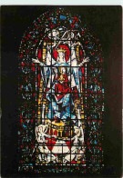 Art - Vitraux Religieux - Cathédrale De Strasbourg - Vitrail De L'Europe - Notre Dame De Strasbourg - CPM - Voir Scans R - Schilderijen, Gebrandschilderd Glas En Beeldjes