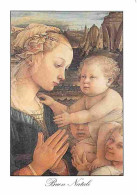 Art - Peinture Religieuse - Filippo Lippi - Madonna Col Bambino - CPM - Voir Scans Recto-Verso - Schilderijen, Gebrandschilderd Glas En Beeldjes