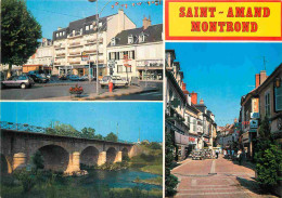 18 - Saint Amand Montrond - Multivues - Automobiles - CPM - Carte Neuve - Voir Scans Recto-Verso - Saint-Amand-Montrond