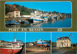 14 - Port En Bessin - Multivues - Bateaux - Carte Neuve - CPM - Voir Scans Recto-Verso - Port-en-Bessin-Huppain