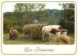 Animaux - Vaches - Les Fenaisons - Attelage De Bœufs - Paysans - CPM - Voir Scans Recto-Verso - Cows