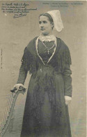 85 - Luçon - Etude De Coiffes - La Cabanière - Précurseur - Animée - Femme - Folklore - Scène Et Types - CPA - Voir Scan - Lucon