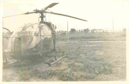 Thèmes - Aviation - Hélicoptère - Photographie 135 X 85 Mm - Voir Scans Recto-Verso - Hélicoptères