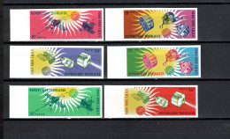 Togo 1964 Space, International Year Of The Quiet Sun Set Of 6 Imperf. MNH -scarce- - Afrika