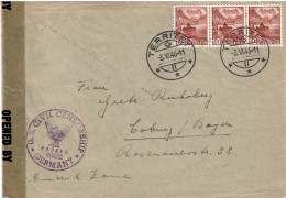 U.S.Civil Censorship Germanyde Territet For Bayer 3.6.1946 / Passed 40452 - Storia Postale