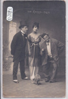 CIRQUE- CARTE-PHOTO- THE EMROD-TRIO - Circus