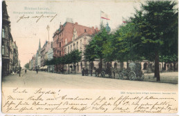 AK Bremerhaven, Bürgermeister-Smidt-Straße 1900, Colorierte Karte - Bremerhaven