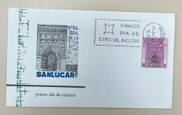 PN) 1967 SPAIN, INTERNATIONAL YEAR OF TOURISM, OUR LADY OF THE O, SAN LUCAR, FDC XF - Autres & Non Classés