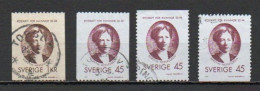 Sweden, 1971, Womens Suffrage, Set, USED - Usados