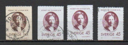 Sweden, 1971, Womens Suffrage, Set, USED - Gebruikt