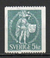 Sweden, 1970, St. Erik & National Seal, 5kr, USED - Gebraucht