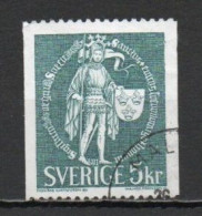 Sweden, 1970, St. Erik & National Seal, 5kr, USED - Usati