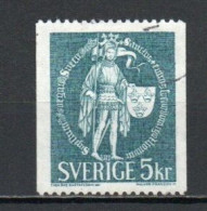 Sweden, 1970, St. Erik & National Seal, 5kr, USED - Oblitérés