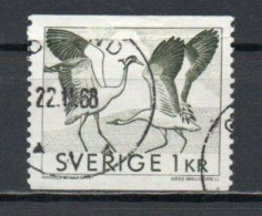 Sweden, 1968, Dancing Cranes, 1kr, USED - Gebruikt