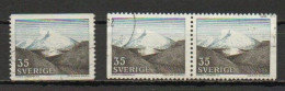 Sweden, 1967, Mountain Scenery, 35ö, USED - Oblitérés