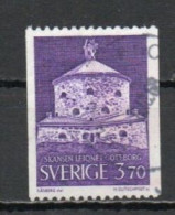 Sweden, 1967, Lion Fortress, 3.70kr, USED  - Gebruikt