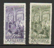 Sweden, 1966, National Art Gallery Centenary, Set, USED - Used Stamps