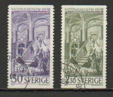 Sweden, 1966, National Art Gallery Centenary, Set, USED - Usados