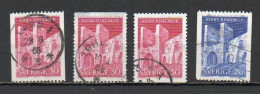 Sweden, 1965, Visby Town Wall, Set, USED - Gebraucht