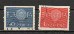 Sweden, 1960, Europa CEPT, Set, USED  - Used Stamps
