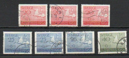 Sweden, 1956, Equestrian Olympics, Set, USED - Used Stamps