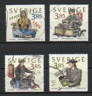 Sweden, 1996, Four Decades Of Youth, Set, USED - Gebraucht