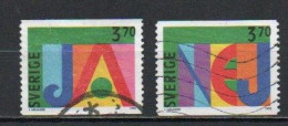 Sweden, 1995, EU Membership Referendum 2nd Issue, Set, USED - Used Stamps