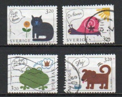 Sweden, 1994, Greetings Stamps, Set, USED - Usados