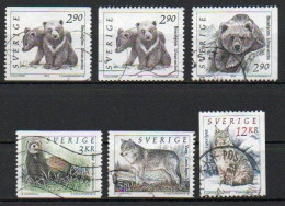 Sweden, 1993, Wildlife, Set, USED - Used Stamps