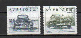 Sweden, 1992, Swedish Cars, Set, USED - Oblitérés