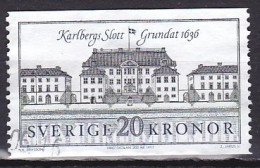 Sweden, 1992, Karlberg Castle, 20kr, USED - Oblitérés